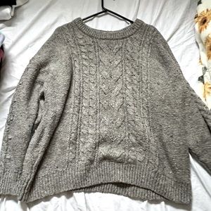 Crew Neck Knit Sweater